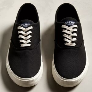 Sperry Captain’s CVO Black Nautical Sneaker